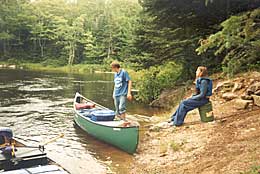 East Machias canoe trip