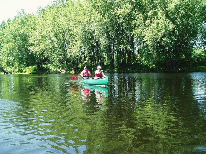 Penobscot River canoe trip